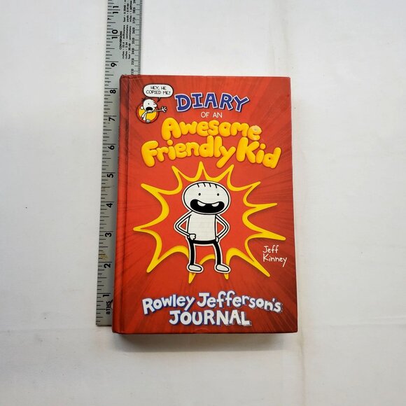 Diary Of An Awesome Friendly Kid: Rowley Jefferson's Journal by Jeff Kinney - Picture 3 of 4